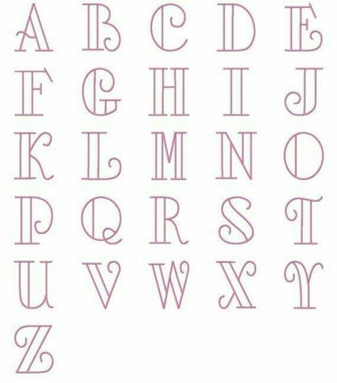 Alphabets Fonts, Letras Cool, Alfabet Font, Organizator Grafic, Bullet Journal Font, Journal Fonts, Writing Fonts, Alfabet Letters, Hand Lettering Fonts