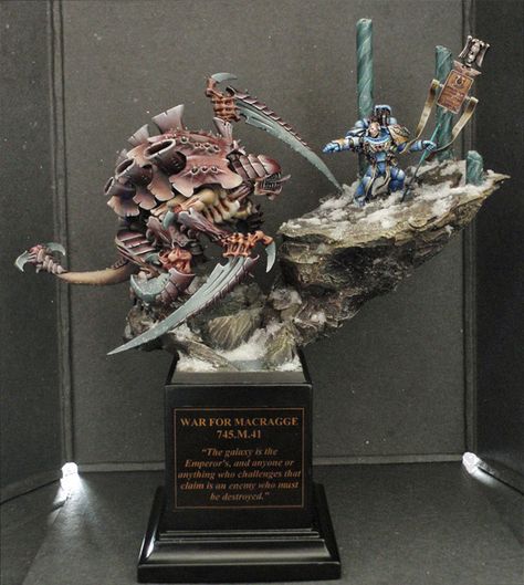 Fantastic diorama Golden Demon 40k, Tyranid Diorama, Warhammer 40k Diorama, 40k Diorama, Tyranids 40k, Warhammer Tyranids, Warhammer Diorama, Warhammer Tabletop, Warhammer 40k Tyranids