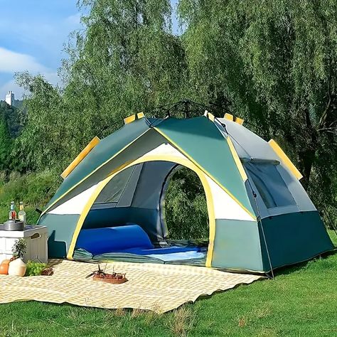 When it comes to family camping, having the right tent can make or break the experience. Here are some considerations and tent recommendations: Choose a tent designed to withstand the weather conditions you expect to encounter. Look for features like waterproof materials, sturdy poles, and proper ventilation.
$42.48 Green Tunnel, Pintu Ganda, Tunnel Tent, Camper Accessories, Outdoor Shelters, Family Tent Camping, Sun Canopy, Hiking Tent, Family Tent