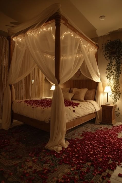 bedroom ideas | bedroom decor | bedroom furniture | bedroom wall decor | bedroom decor ideas  bedroom design bedrooms bedroom ideas for small rooms bedroom inspiration bedroom decoration bedroom inspirations bedroom inspo bedroom decorating ideas bedroom ideas for couples bedroom makeover bedroom decorating bedroom wall art bedroom light bedroom lighting bedroom ideas master bedroom idea bedroom idease bedroom art bedrooms decor Bedroom Romantic Couple Pic, Bedroom For Couples, Couples Room, Bedrooms For Couples, Fancy Bedroom, Wedding Bedroom, Romantic Bed, Bed Decoration, Dreamy Decor