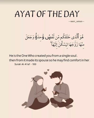 Islamic reminders, spouses in islam Islamic Reminders, Verses, Create Yourself, The Day, Quick Saves