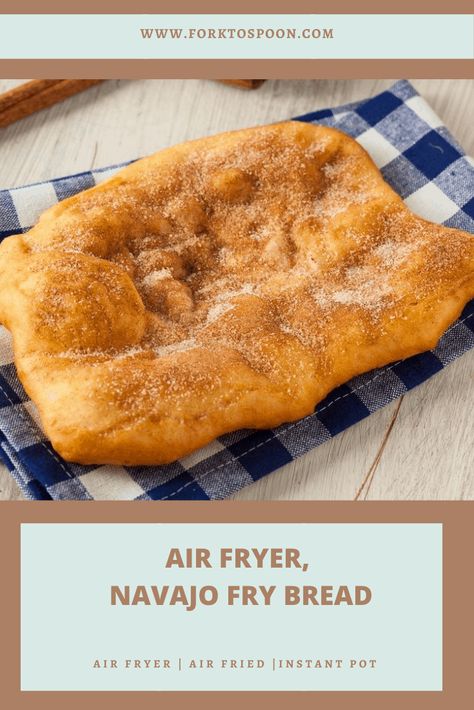 Air Fryer Elephant Ears Recipe, Air Fryer Elephant Ears, Elephant Ears Recipe Air Fryer, Biscuit Hacks, Navajo Fry Bread, Indian Fry Bread, Air Fryer Easy, Fried Bread Recipe, Homemade French Fries