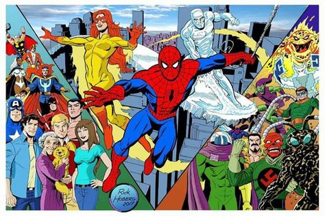 "Spider-Man and His Amazing Friends" Spiderman And His Amazing Friends, Blade Marvel, Marvel Comics Artwork, Marvel Cartoons, Marvel Characters Art, Art Commissions, 80s Cartoon, Amazing Friends, Marvel Comic Universe