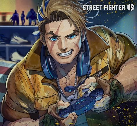 Luke Street Fighter Art, Guile Street Fighter Art, Luke Sf6, Luke Sullivan Street Fighter, Luke Street Fighter 6, Luke Street Fighter, Street Fighter 6 Art, Luke Sullivan, Guile Street Fighter