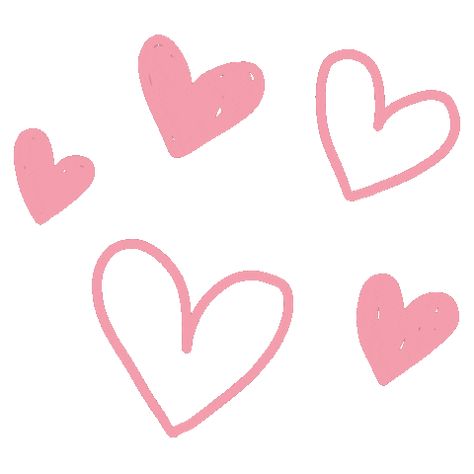 Heart Doodle Overlay, Hearts Gif Png, Heart For Edit, Heart Png Gif, Cute Png Gif, Brooch Aesthetic, Hearts Astethic, Heart Animation, Pink Heart Emoji