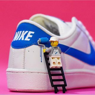 Big Lego, Lego Videos, Lego People, Lego Photo, Lego Minifigs, Lego Man, Lego Pictures, Lego Figures, Sneaker Art