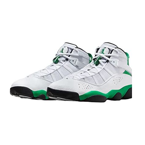 All Jordan Shoes, Air Jordan Vi, Jordan 6 Rings, Branded Shoes For Men, Best Basketball Shoes, School Basketball, Buy Jordans, Lucky Green, Air Jordan 6