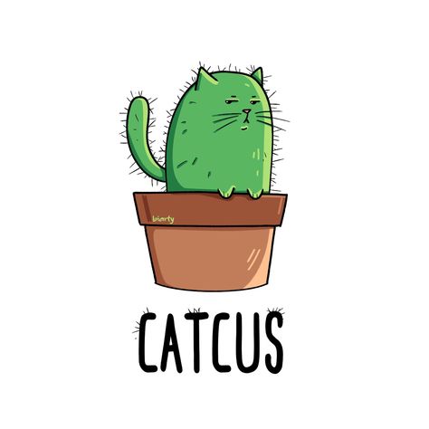 #catcus #cat #cats #catillustration #catdrawing #catart #arts #catillustrations #illustration #cat meme #kitty #cat aesthetic #funnycat #cartoon Minimal Tattoo Designs, Minimal Tattoo Ideas, Crazy Tattoos, Cute Doodles Drawings, Funny Doodles, Funny Drawings, Dessin Adorable, Very Funny Pictures, Cute Easy Drawings