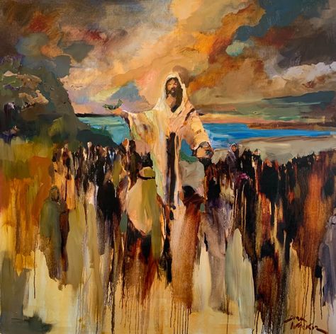 Dirk Walker Fine Art Christian Drawings, Jesus Graphic, Jesus Christ Painting, Spiritual Paintings, Church Pictures, Christmas Paintings On Canvas, Jesus Christ Artwork, Christian Artwork, Prophetic Art