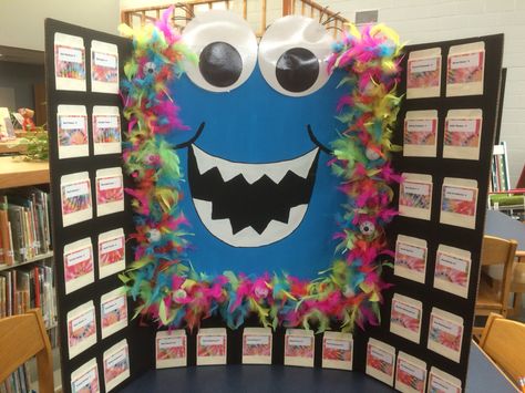 Teacher Wish List - Scholastic Monster Theme Monster Book Fair Theme, Dojo Monsters, Monster Theme Classroom, School Nurse Office Decorations, Monster Classroom, School Book Fair, Monster Room, Teacher Wish List, Classroom Decor Middle