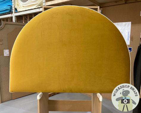 Half Moon Headboard, Half Circle Headboard, Emperor Bed, Arched Headboard, Plain Canvas, Curved Headboard, Headboard Styles, Headboard Wall, Headboard Designs