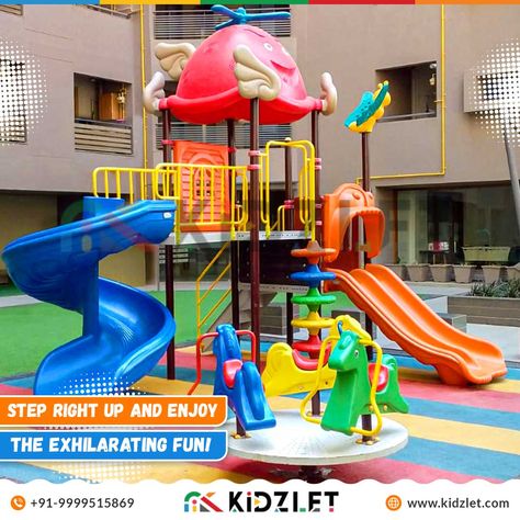 #outdoorplaygroundequipment #playgroundslide #multiplaystation #merrygoround #outdoorplaystation #playground #equipment #kidsplay #safeplayground #safechild #Climber #playstation #society #park #garden #school #ground #durable #quality #slide #swing #fun #activekids #kidssafety #outdoorequipment #kids #kidzlet Themed Playground, Playground Accessories, Bio Whatsapp, Design Installation, Outdoor Playground, Playground Equipment, Little One, Bring It On, In This Moment