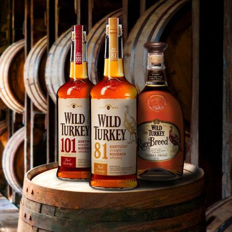 Wild Turkey Bourbon Whiskey Wild Turkey Whiskey, Nfl Thanksgiving, Jimmy Junior, Wild Turkey Bourbon, The Distillers, Rye Bourbon, Alcohol Packaging, Straight Bourbon Whiskey, Good Whiskey