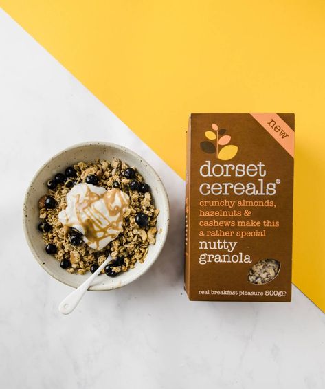 Recipes - Dorset Cereals Dorset Cereals, Granola Breakfast, Breakfast Bowl, Breakfast Bowls, Kefir, Hazelnut, Granola, Food To Make, Peanut Butter