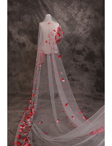 Veil Flowers, Floral Wedding Veil, Cheap Wedding Veil, Wedding Veil Cathedral, Floral Wedding Veils, Ivory Bridal Veil, Cathedral Bridal Veils, Veil Cathedral, Drop Veil