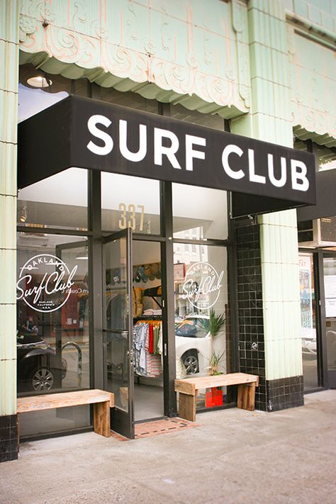 Surf Store, Minimal Bohemian, Storefront Design, Surf Club, Surf School, Shop Fronts, Retail Interior, Eclectic Interior, Market Shopping