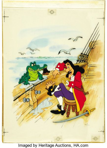 Peter Pan Captain Hook, Film Peter Pan, Art Of Disney, Finding Neverland, Peter Pan And Tinkerbell, Captain Hook, Disney Films, Disney Dream, Disney Animation