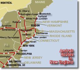 Train Travel in New England USA: Amtrak, Metro North, Shore Line East & More Southern Maine Coast, Amtrak Train Travel, New England Usa, Train Trip, Old Orchard Beach, Amtrak Train, East Coast Travel, New Haven Connecticut, Train Route