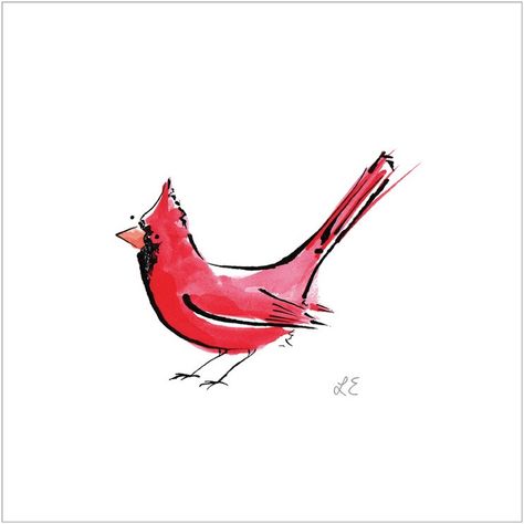 cardinal! Red Bird Tattoo, Red Bird Tattoos, Cardinal Tattoo, Tiny Bird Tattoos, Bird Tattoo Meaning, Cardinal Tattoos, Bird Tattoo Wrist, Black Bird Tattoo, Flying Bird Tattoo