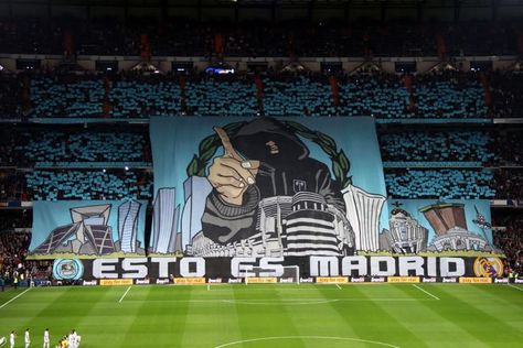 Ultras Sur, Real Madrid (Few years ago). Cr7 Hd Wallpapers, Logo Real Madrid, Madrid Aesthetic, Real Madrid Champions League, Real Madrid Photos, Real Madrid Logo, Ultras Football, Medical App, Ss Lazio