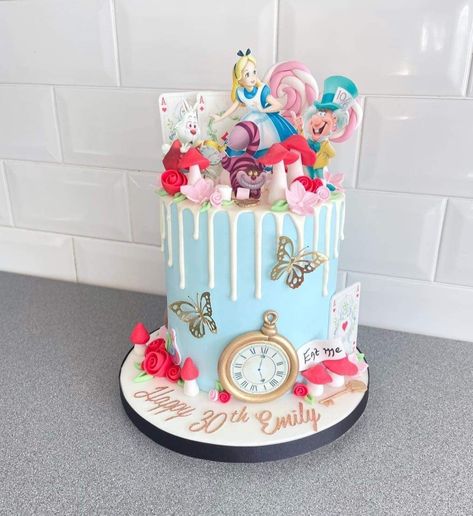 Coffee Cup Cake, Onederland Cake, Alice In Wonderland Cake, Wonderland Cake, Alice In Wonderland Tea Party Birthday, Onederland Birthday Party, Alice In Wonderland Cakes, Alice In Wonderland Birthday, Alice In Wonderland Tea Party