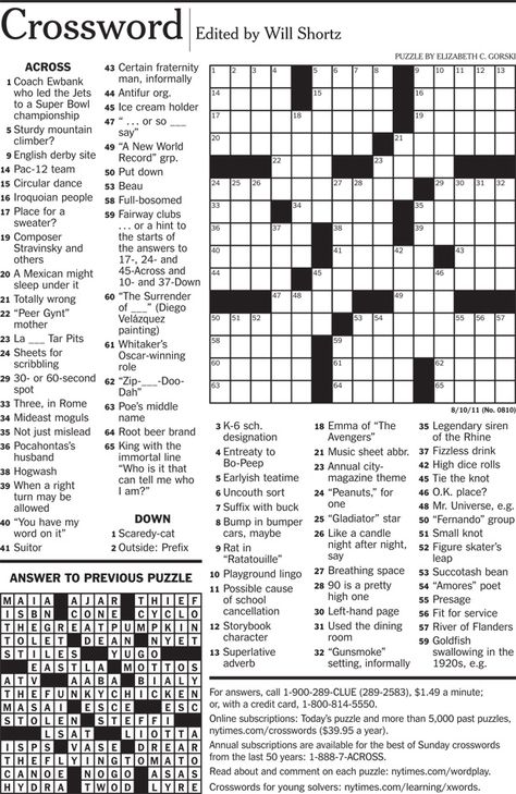 NYTimes Crosswords Free Printable Crossword Puzzles, Improve Brain Power, Printable Crossword Puzzles, School Newsletter Template, Puzzle Maker, Crossword Puzzles, Latin Words, Math Books, Word Puzzles