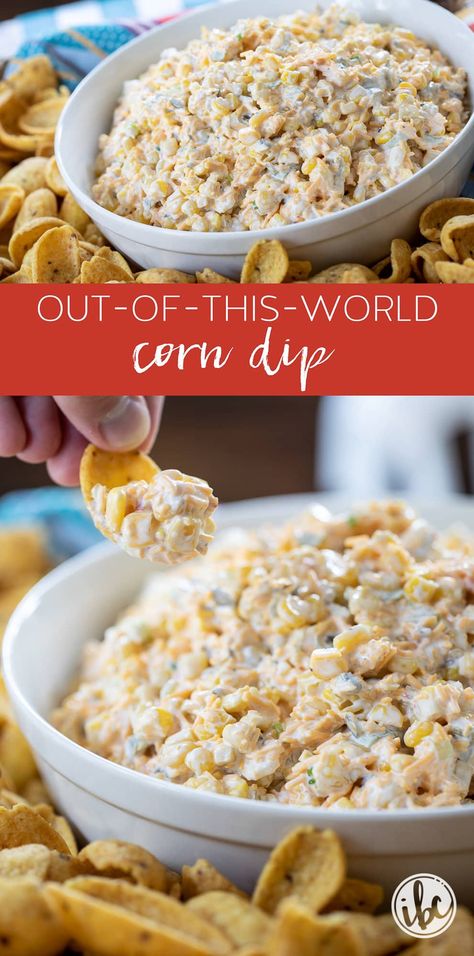 Corn Dip Recipe, Appetizers Easy Dips, Best Dip Recipes, Corn Dip Recipes, Corn Dip, Appetizers Easy Finger Food, Best Appetizer Recipes, Finger Foods Easy, Dip Recipes Easy