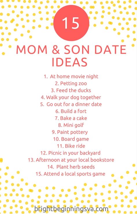 15 Mom & Son Date Ideas | Bright Beginnings Preschool Mom Son Date Ideas, Daddy And Daughter Date Ideas Pictures, Mother Son Date Ideas, Mom And Son Date Ideas, Single Mom Dating, Kid Dates, Mommy Son, Preschool Mom, Iphone Quotes