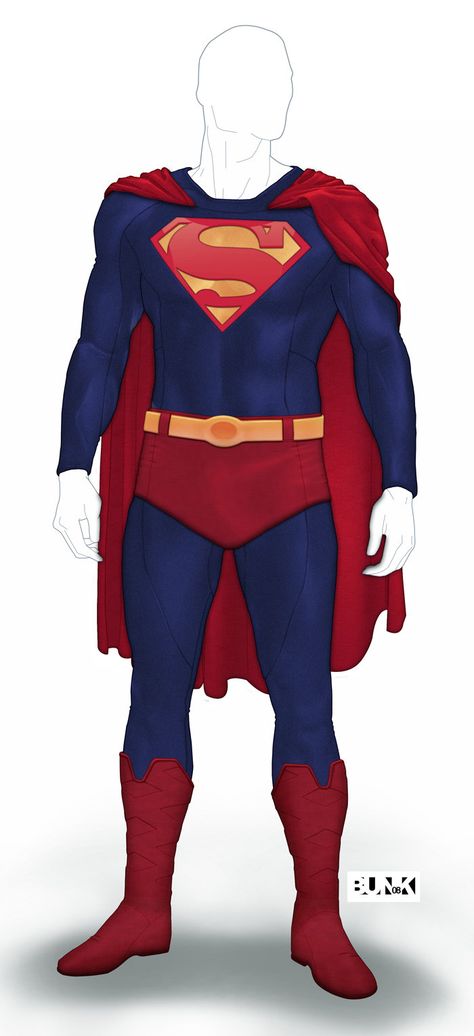 Superman Reboot Suit by Bunk2 on DeviantArt Superman Reference, Superman Shoes, Superheroes Wallpaper, Kent Family, Superman Outfit, Superman Suit, Superman Cosplay, Justice League Movie, Thor Art