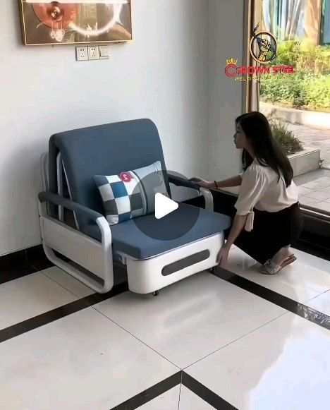 424K views · 9.7K likes | crown steel fabrication on Instagram: "Two foldable chair bed 🔥🔥😱😱✨✨ ✨ A foldable bed is a space-saving solution that can be easily folded and stored when not in use, making it ideal for small living spaces or temporary sleeping arrangements. They come in various designs, including sofa beds, futons, and rollaway beds, providing versatility and convenience.  #foldablebed #mattress #dontwaittosleep #slimmattress #fluffymattress #pillowcovers #matresses #travelmattress #foldablemattress #sleepbetterlivebetter #coiron #memoryfoam #memoryfoampillow #sleepmatter #sleeptime #pillow #onlineshoppin #sleepscience #spapillow #travelbed #spamatters #babyaccessories #newborngifts #discount #ergonomicproducts #babyromper #babyblankets #velcro #babytowel #babystoregebag" Rollaway Beds, Foldable Chair, Small Living Spaces, Foldable Mattress, Foldable Bed, Foldable Chairs, Steel Fabrication, Cat Comics, Memory Foam Pillow