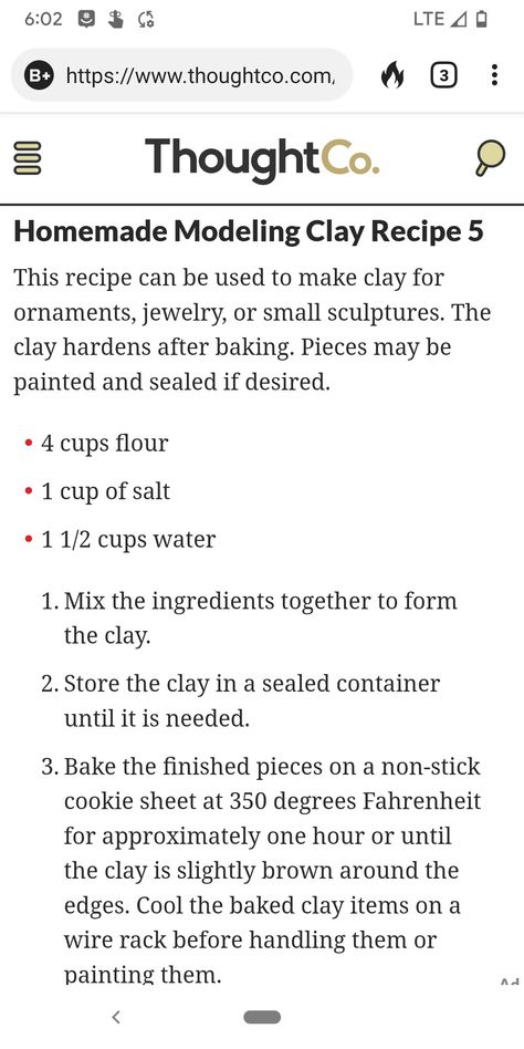 Homemade Sculpting Clay, Molding Clay Ideas, Modeling Clay Recipe, Homemade Clay Recipe, Clay Recipes, Diy Christmas Snowflakes, Crafts 2024, Room Crafts, Clay Hearts