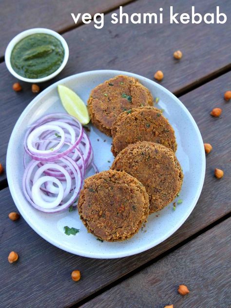 shami kabab recipe | shami kebab recipe | how to make veg shami kebab with step by step photo and video recipe. kebab recipes are very popular snack recipes, not only in indian and pakistan but also in middle east and western countries. out of these shami kebab recipe is hugely popular patty recipe within south east asian countries. it is particularly a sought after snack during the fasting season of ramadan. Shami Kabab Recipe, Shami Kabab, Kabab Recipe, Kebab Recipe, Veg Snacks, Kebab Recipes, Popular Snacks, Food Gallery, Minced Meat