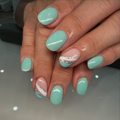 “Tiffany blue🩵” . . . . #nails #nailsofinstagram #nailart #nails💅 #nailinspo #nailsdesign #nailsart #nailpolish #nailswag #nailaddict #nailsbyphiana #stylishnails #trendynails #nailsnailsnails #nailsdesign #nailsinspo#dippowdernails #acrylicnails Nail Designs Tiffany Blue, Tiffany Blue Dip Powder Nails, Tiffany Nails Design, Breakfast At Tiffany’s Nails, Tiffany Inspired Nails, Aqua Blue Nails Turquoise, Tiffany Blue Nails, Tiffany Blue, Blue Nails