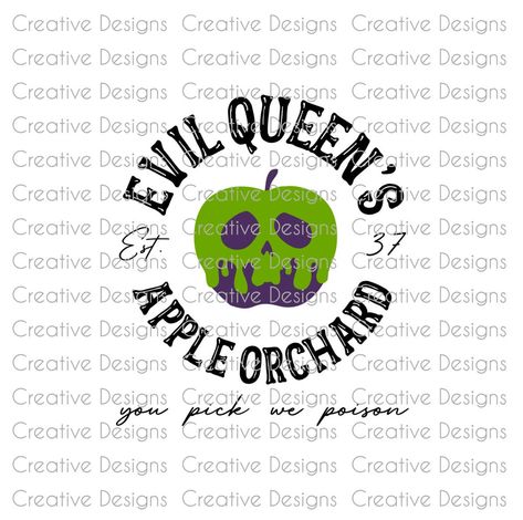 Poison Apple Svg Free, Evil Queen Svg Free, Evil Queen Apple Orchard, Poison Apple Tumbler, Poison Apple Ornament, Evil Queens, Poison Apples, Apple Orchard, Halloween Signs