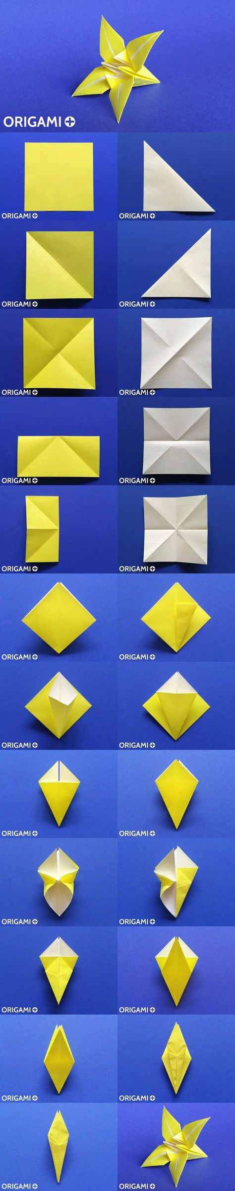 Origami Envelope Easy, Envelope Origami, Dragon Origami, Origami Lily, Origami Lotus Flower, Easy Origami Flower, Origami Flowers Tutorial, Origami Cube, Origami Diamond