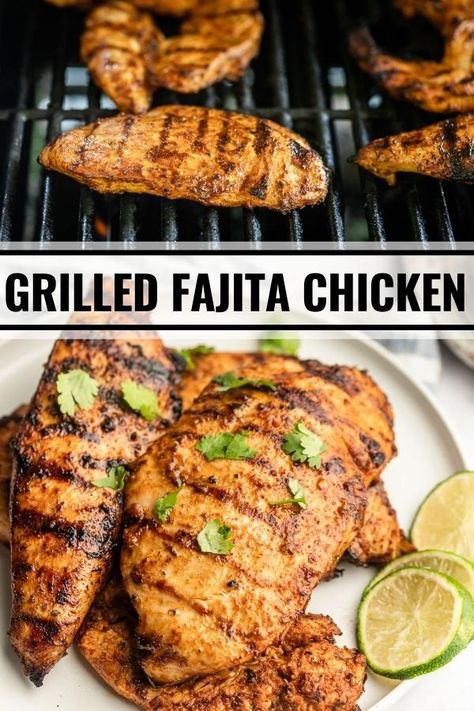 Chicken Fajitas On The Grill, Chicken Marinade For Fajitas, Best Fajita Marinade Chicken, Pappasitos Fajita Marinade Chicken, Chicken Fajitas Grilled, Grilled Chicken Fajita Marinade Recipe, Easy Mexican Chicken Marinade, Chicken Fajita Marinade Pioneer Woman, Flavorful Chicken Marinade