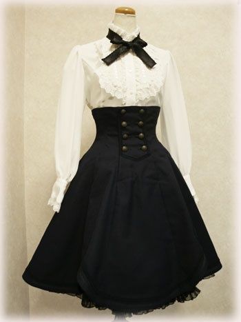 Clasico Áo Blu, Lolita Outfits, Old Fashion Dresses, Lolita Dress, Gothic Lolita, Mode Inspiration, Lolita Fashion, Kawaii Fashion, Japanese Fashion