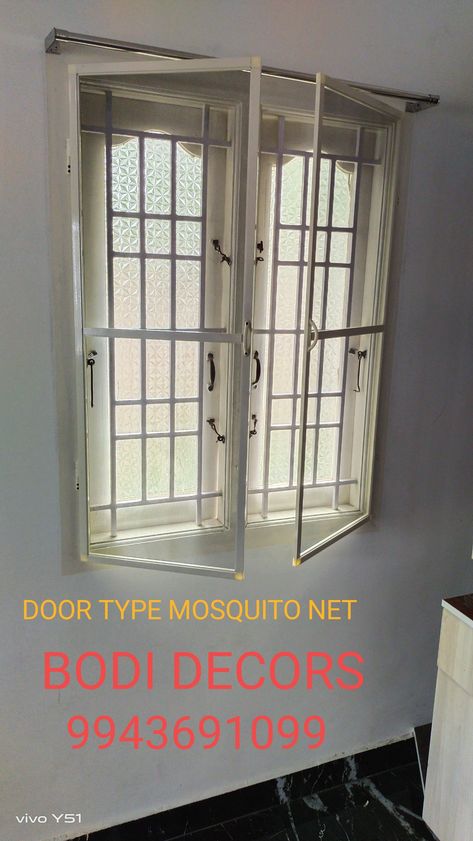 Sliding Mosquito Net Door, Mosquito Net Door, Sliding Window Design, Net Door, Burglar Bars, Metal Doors Design, Doors Design, Metal Doors, Sliding Window