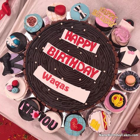 Happy Birthday WAQAS - Video And Images Bday Cake Images, Happy Bday Cake, Happy Birthday Nicole, Birthday Cake Writing, Happy Birthday Cake Photo, Friendship Shayari, Happy Birthday Cake Pictures, Birthday Cake With Photo, Birthday Cake Pictures