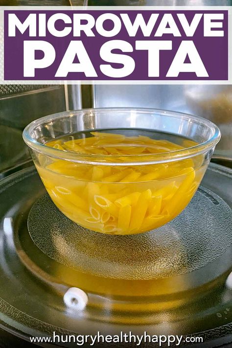 A simple and quick meal, Microwave Pasta hits the spot when you have a craving for something comforting and ready in under 10 minutes. Spaghetti In The Microwave, Microwave Meals Recipes, Easy Microwave Dinner Recipes, Microwave Steamer Recipes, Macaroni In Microwave, Microwave Recipes Dinner Easy, Microwaveable Meals, Best Microwave Meals, Easy Microwave Meals