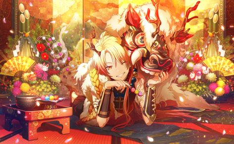 Tsukasa Tenma, Event Card, Lion Dance, Train Art, Rhythm Games, New Year Card, Light Of My Life, Wallpaper Pc, Ipad Wallpaper