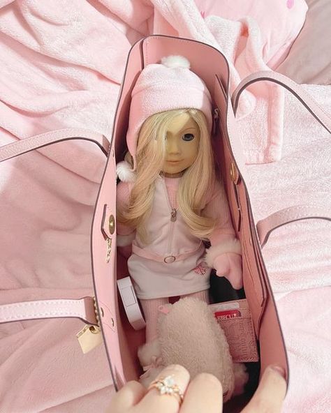 American Doll Aesthetic, Coquette American Girl Doll, Coquette Doll, Freddy My Love, Custom American Girl Dolls, Girl General, Crochet Plushie, Doll Aesthetic, My Aesthetic