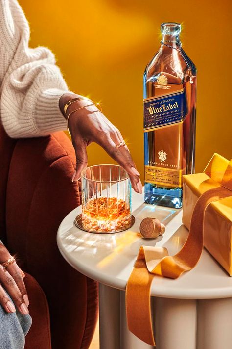 Whisky Store, Johnnie Walker Blue Label, Johnny Walker Blue Label, Johnnie Walker Blue, Promo Flyer, Instagram News, Cocktail Photography, Blended Scotch Whisky, Scotch Whiskey