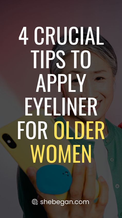 Applying eyeliner can be tricky at any age, but it’s especially challenging for older women. The skin around the eyes is thinner and more delicate, making it more difficult to create a clean line.

In addition, many older women have vision problems that can make it difficult to see what they’re doing. Fortunately, there are a few simple tips that can help. How To Apply Eyeliner For Older Women, Make Up Over 60 Older Women Beauty Tips, Make Up For Older Women Over 50, Older Eyes, Side Thigh Tattoos, How To Wear Makeup, Makeup For Older Women, Makeup Tips For Older Women, Vision Problems