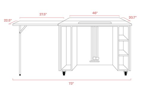 DreamStation Detail Crafting Space, Create Room, Expandable Table, Beautiful Cabinet, Craft Room Organization, Organizing Ideas, Large Table, Leaf Table, Shop Ideas