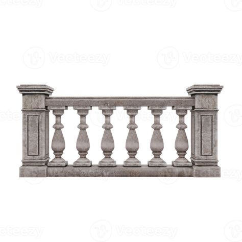 Stone Railings Balconies, Balcony Drawing, Stone Balcony, Wall Paper Interior, Stone Railings, Necklace Set Indian Bridal Jewelry, Photoshop Presets Free, Stone Fence, Rose Gold Aesthetic