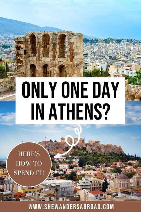 Seeing the best of Athens in a day? Yes, it can be done! Follow this one day in Athens itinerary to find out exactly how to spend 24 hours in Athens Greece! | Athens travel tips | Athens travel guide | Things to do in Athens Greece | What to do in Athens Greece in a day | One day Athens itinerary | One day in Athens Greece | Athens Greece itinerary | 24 hours in Athens | Athens Greece attractions | Athens aesthetic | Athens Greece travel guide | Athens itinerary one day | Athens layover Things To Do In Athens, What To Do In Athens Greece, Athens Greece Things To Do, Things To Do In Athens Greece, 2 Days In Athens Greece, 3 Days In Athens, 4 Days In Athens, What To See In Athens Greece, Athens Itinerary