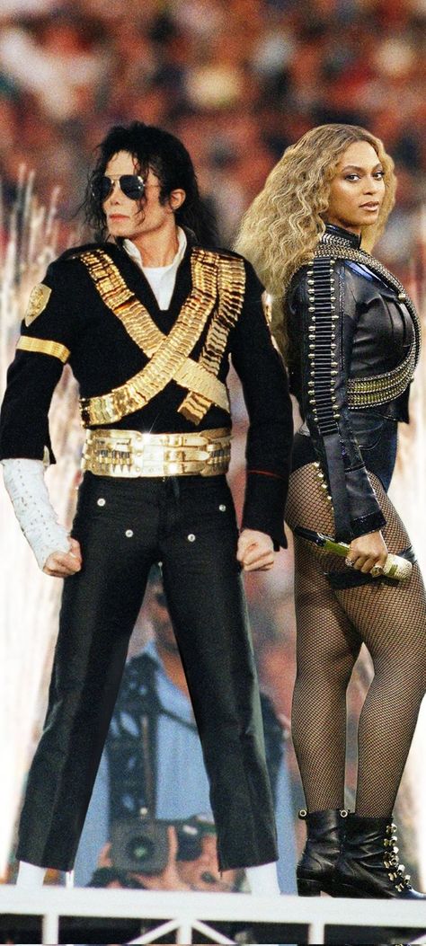 #MichaelJackson#Beyonce#SuperBowl Michael Jackson Beyonce, Michael Jackson And Beyonce, Beyonce Outfits Concert, Beyonce Superbowl, Beyonce Wallpaper, Beyonce Concert, Beyoncé Wallpaper, Beyonce Pictures, Beyonce Outfits