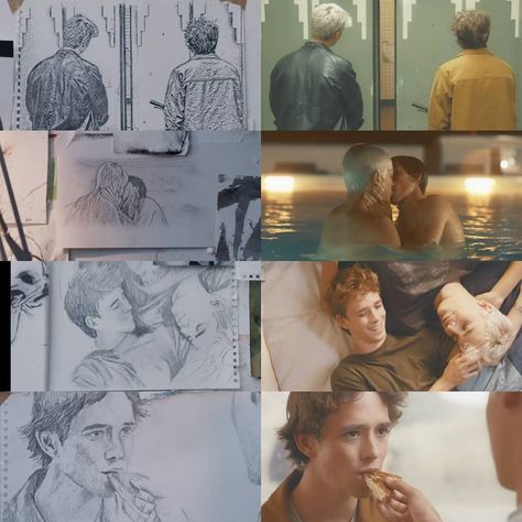 Sander & Robbe (Skam Belgium) Skam Belgium, Dark Art Drawings, Love And Pride, Chernobyl, Couple Drawings, Gay Art, Anime Ships, I Fall In Love, Movies Showing