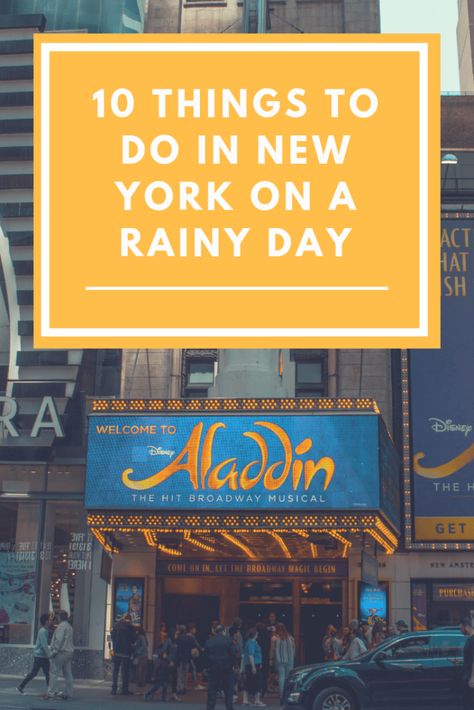 What to do in New York on a rainy day #travel New York Rain, Weekend In New York, Museums In Nyc, Indoor Rock Climbing, To Do In New York, Chelsea Market, Places In New York, My Last Day, Night At The Museum